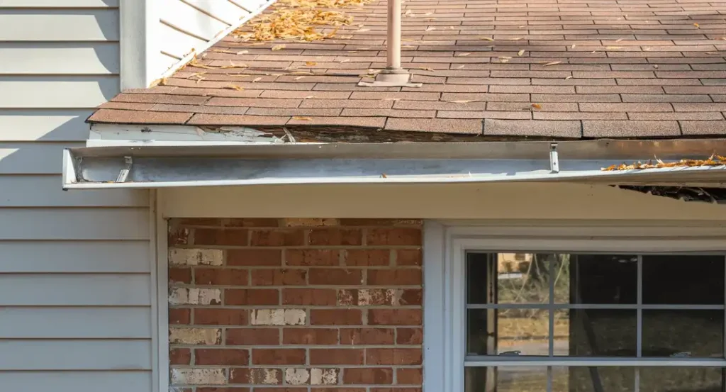 Improper Gutter Slope